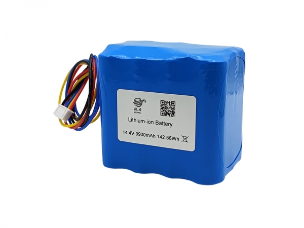14.4V 9900mAh cylindrical lithium battery / 18650 lithium battery